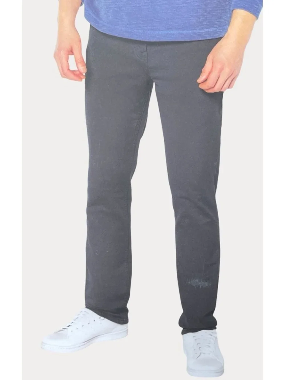 Banana Republic 5 Pocket Pants Men's 34x30 Black Slim Fit Stretch Cotton e1688